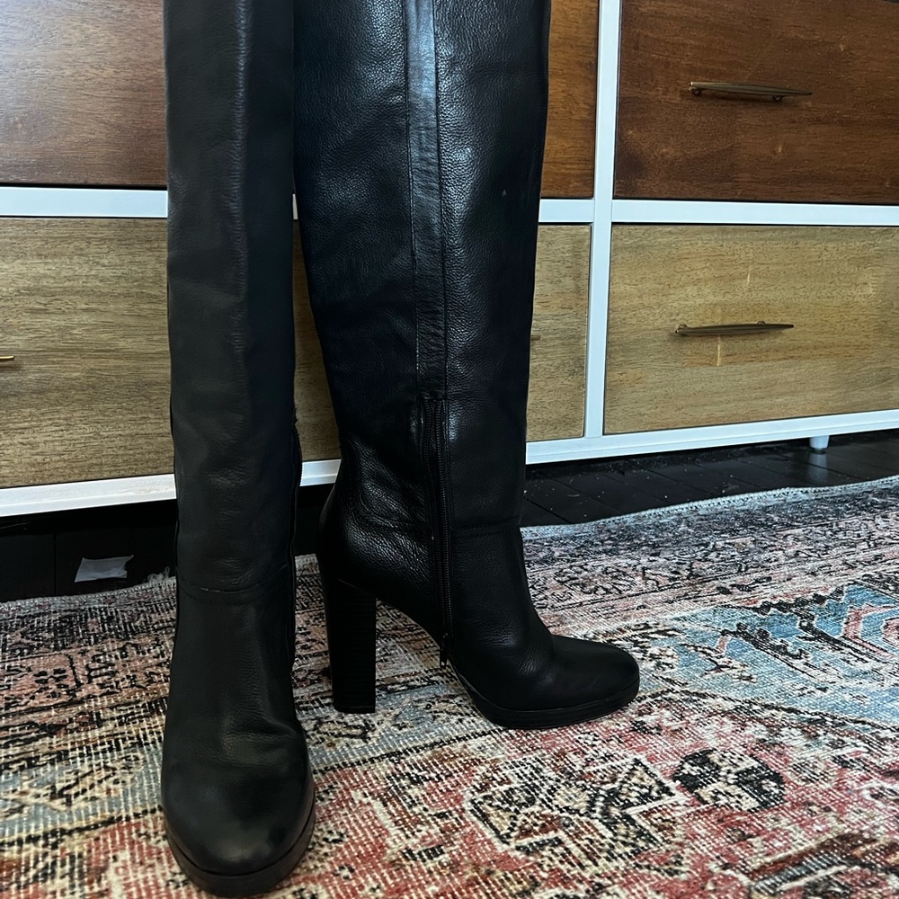 Leather ING womens boots